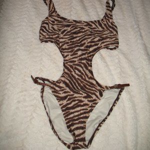 Adventura Animal Mini Belt Cut Out Maillot